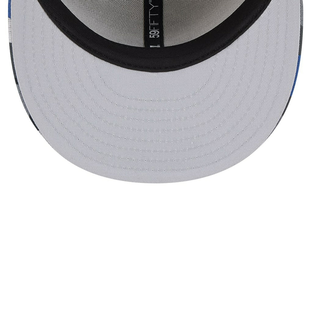 Philadelphia 76ers Active Color Camo Visor 59FIFTY Fitted Hat Gray