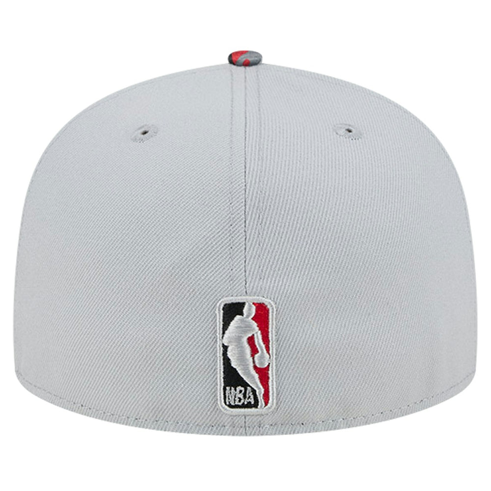 Portland Trail Blazers Active Color Camo Visor 59FIFTY Fitted Hat Gray