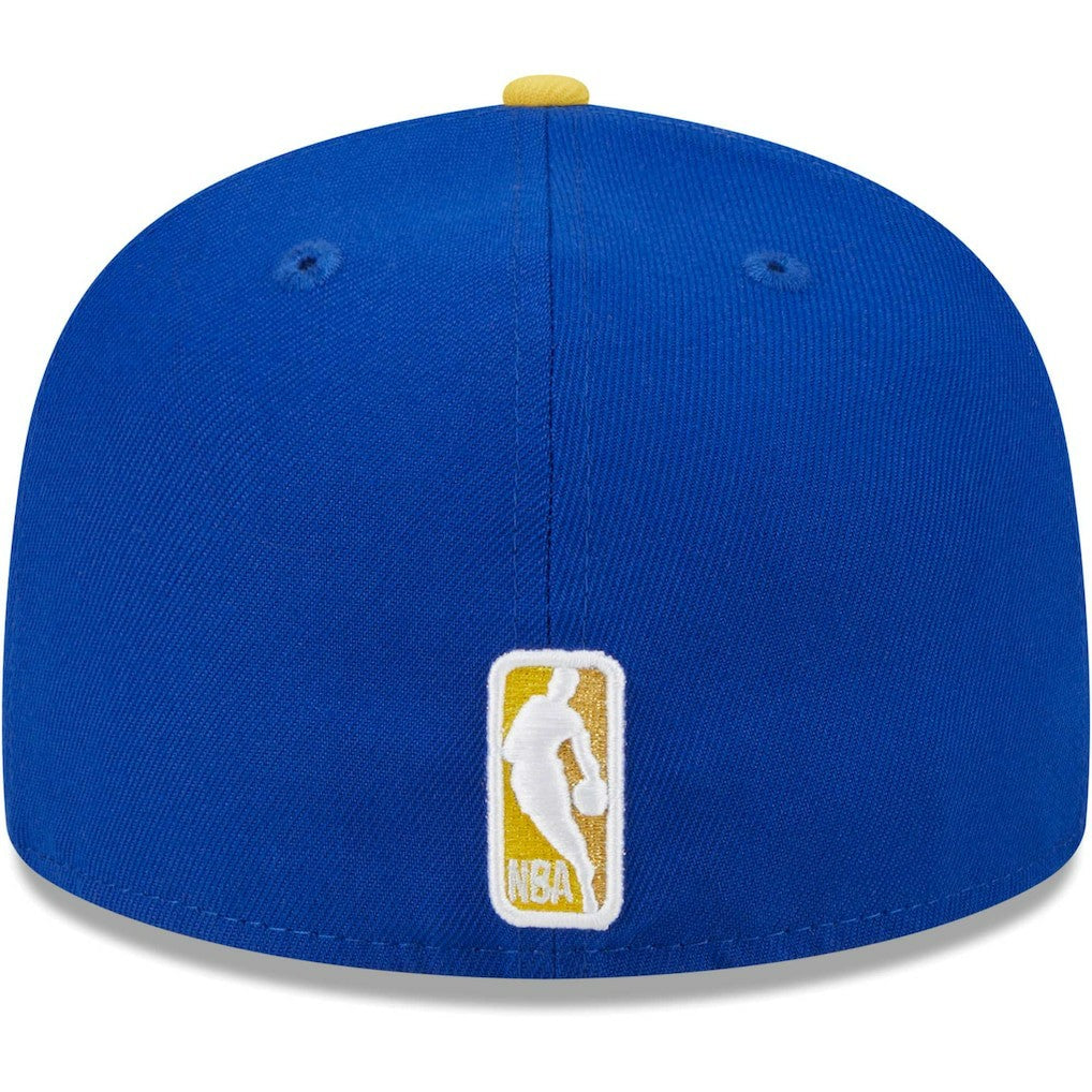 Golden State Warriors Gameday Gold Pop Stars 59FIFTY Fitted Hat Royal/Gold