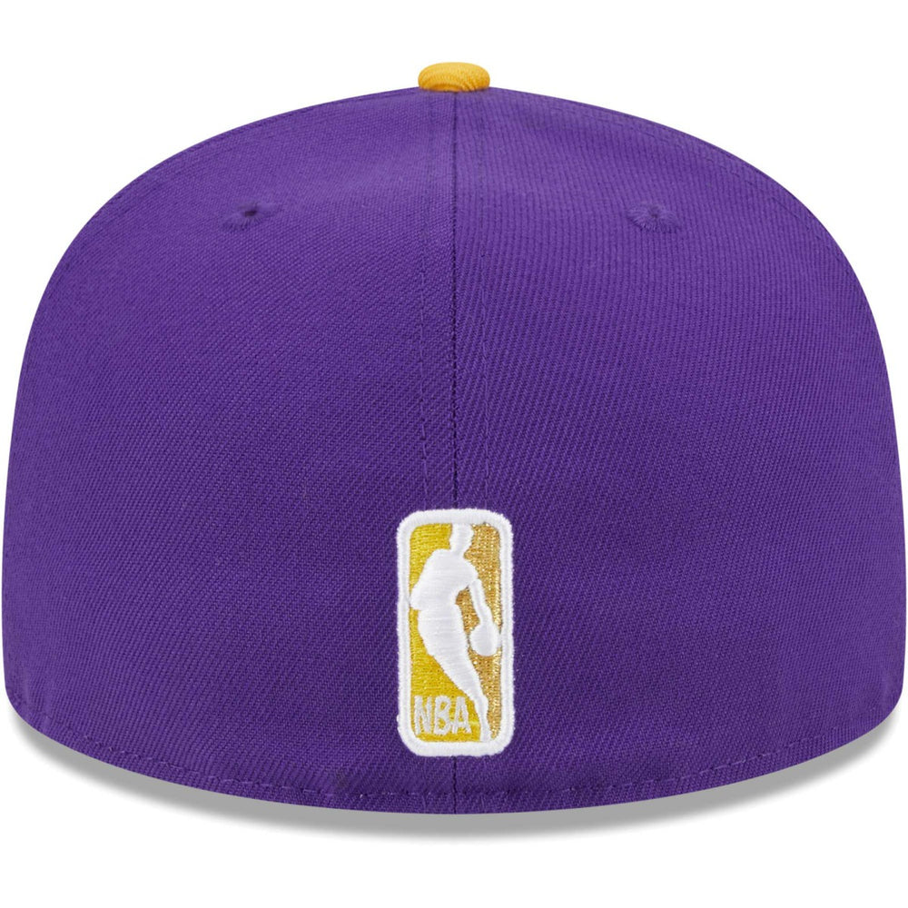 Los Angeles Lakers Gameday Gold Pop Stars 59FIFTY Fitted Hat Purple/Gold