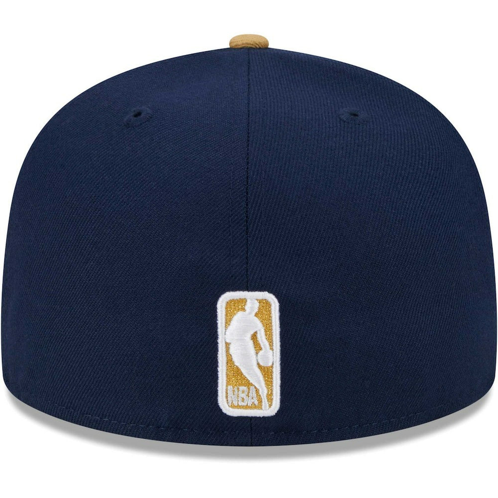 New Orleans Pelicans Gameday Gold Pop Stars 59FIFTY Fitted Hat Navy/Gold