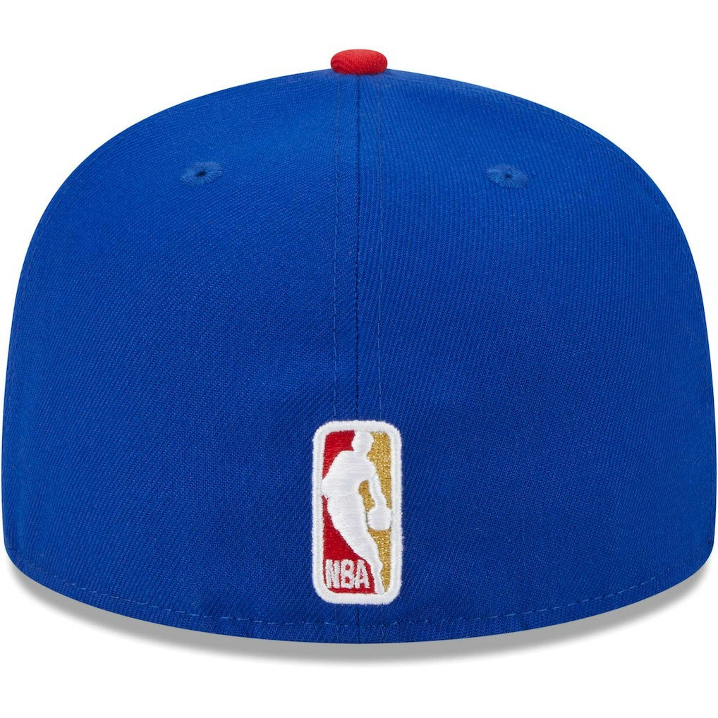 Philadelphia 76ers Gameday Gold Pop Stars 59FIFTY Fitted Hat Royal/Red