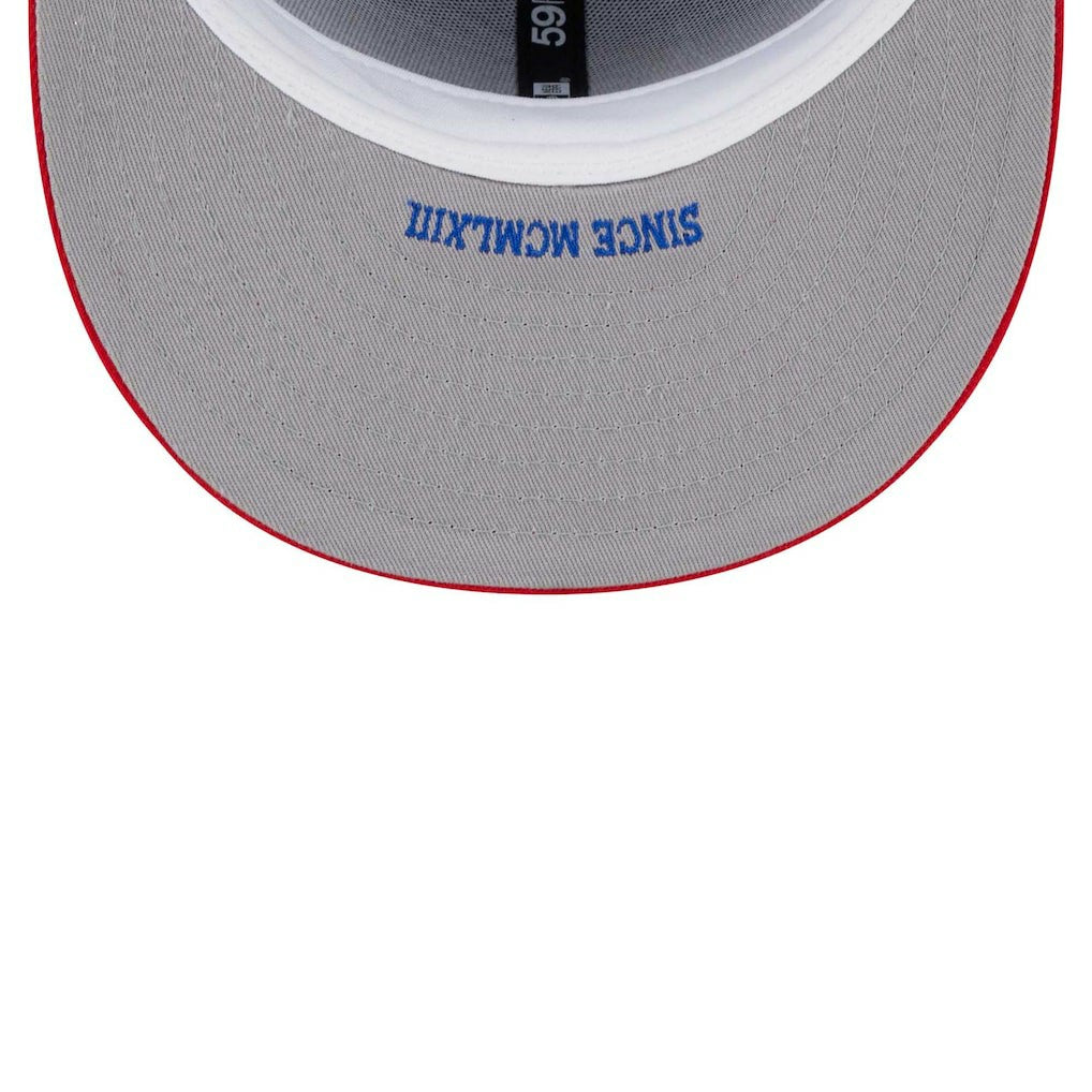 Philadelphia 76ers Gameday Gold Pop Stars 59FIFTY Fitted Hat Royal/Red
