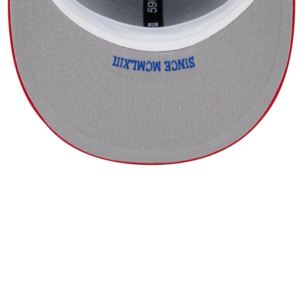 Philadelphia 76ers Gameday Gold Pop Stars 59FIFTY Fitted Hat Royal/Red