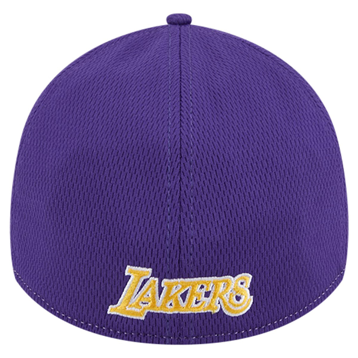 Los Angeles Lakers Two-Tone 39THIRTY Flex Hat Heather Gray/Purple