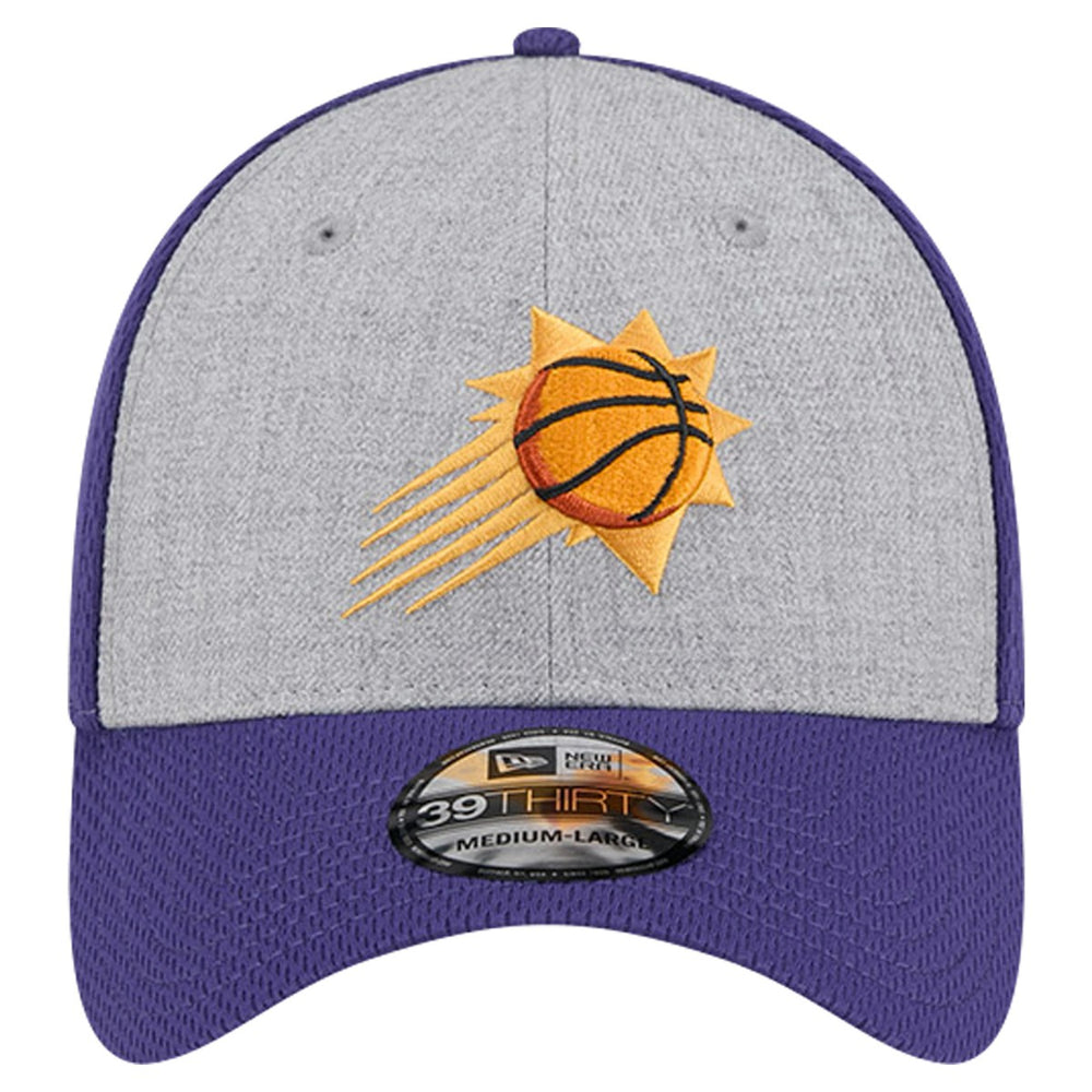 Phoenix Suns Two-Tone 39THIRTY Flex Hat Heather Gray/Purple