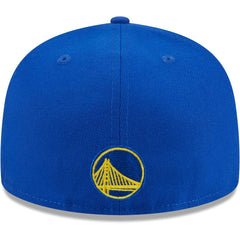 Golden State Warriors Game Day Hollow Logo Mashup 59FIFTY Fitted Hat Royal