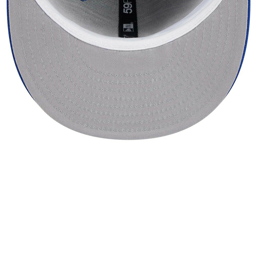 Golden State Warriors Game Day Hollow Logo Mashup 59FIFTY Fitted Hat Royal