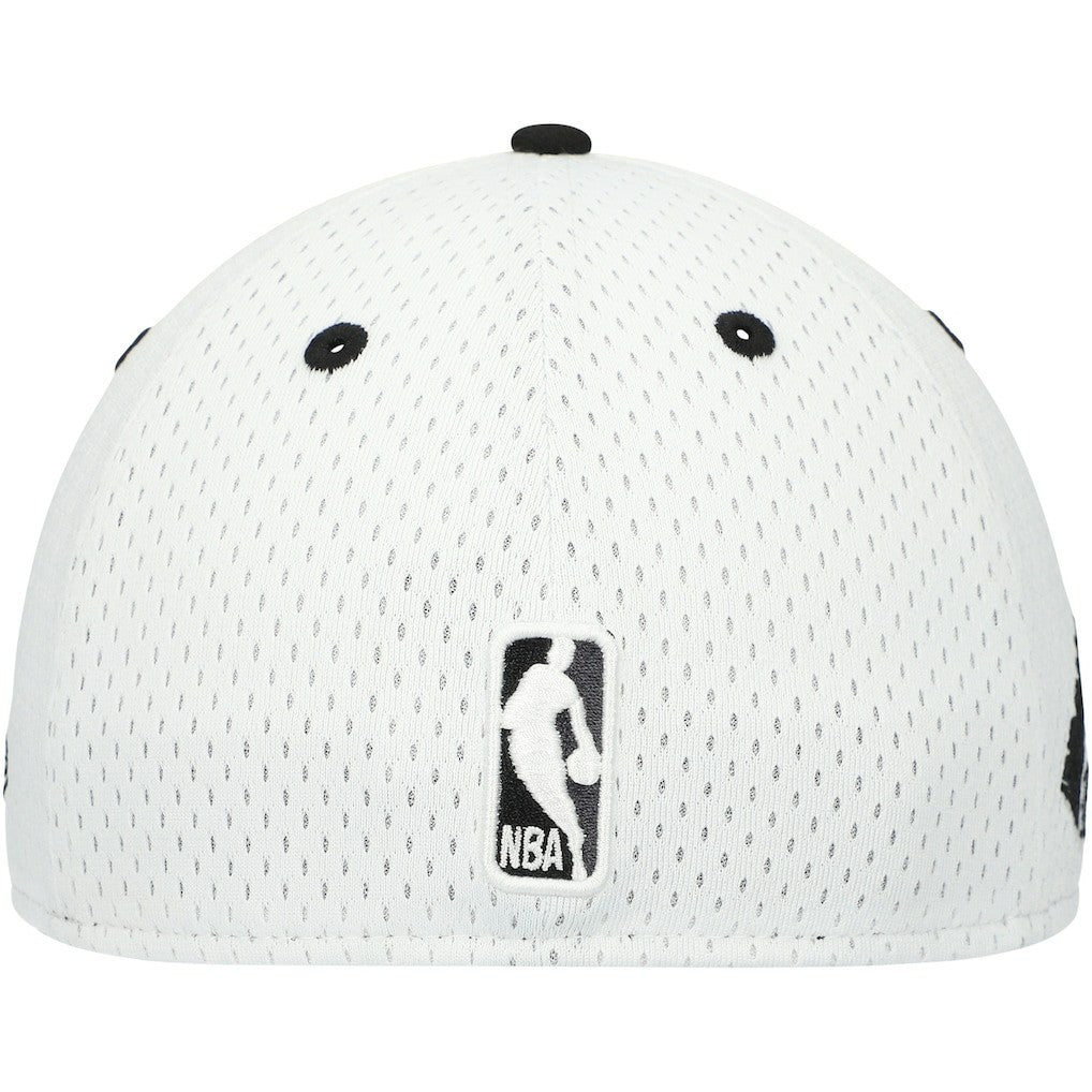 Brooklyn Nets Throwback 2Tone 59FIFTY Fitted Hat White/Black