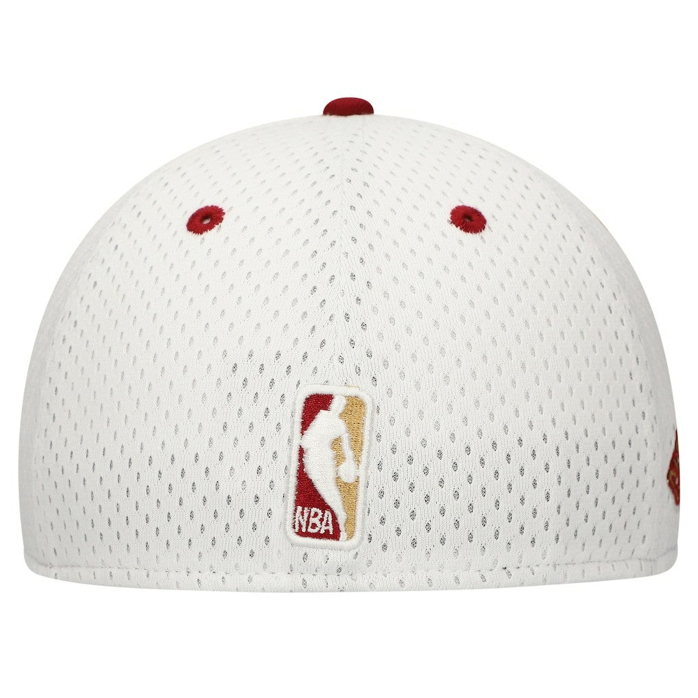 Cleveland Cavaliers Throwback 2Tone 59FIFTY Fitted Hat White/Wine