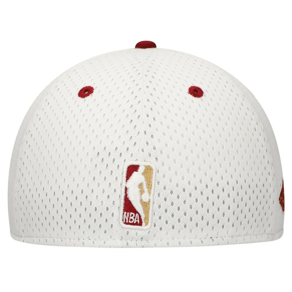 Cleveland Cavaliers Throwback 2Tone 59FIFTY Fitted Hat White/Wine