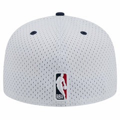 New Orleans Pelicans Throwback 2Tone 59FIFTY Fitted Hat White/Navy