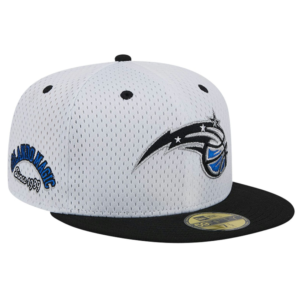 Orlando Magic Throwback 2Tone 59FIFTY Fitted Hat White/Black