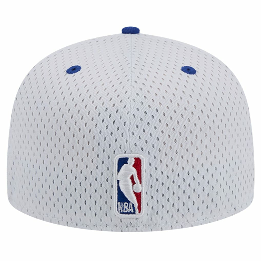 Philadelphia 76ers Throwback 2Tone 59FIFTY Fitted Hat White/Royal