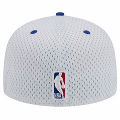 Philadelphia 76ers Throwback 2Tone 59FIFTY Fitted Hat White/Royal