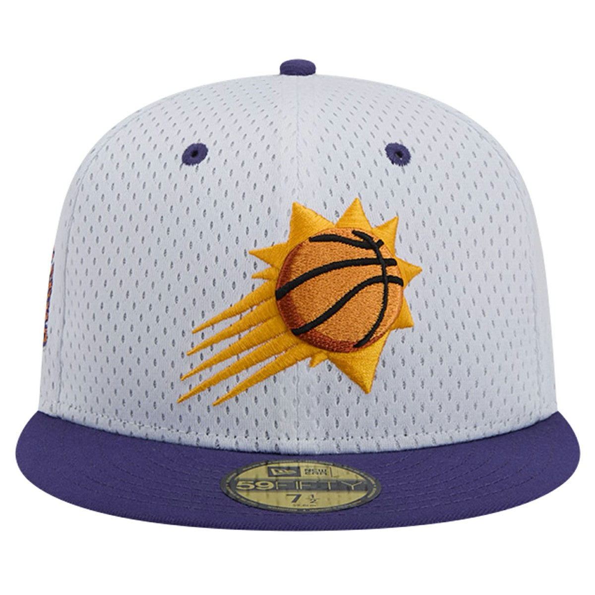 Phoenix Suns Throwback 2Tone 59FIFTY Fitted Hat White/Purple