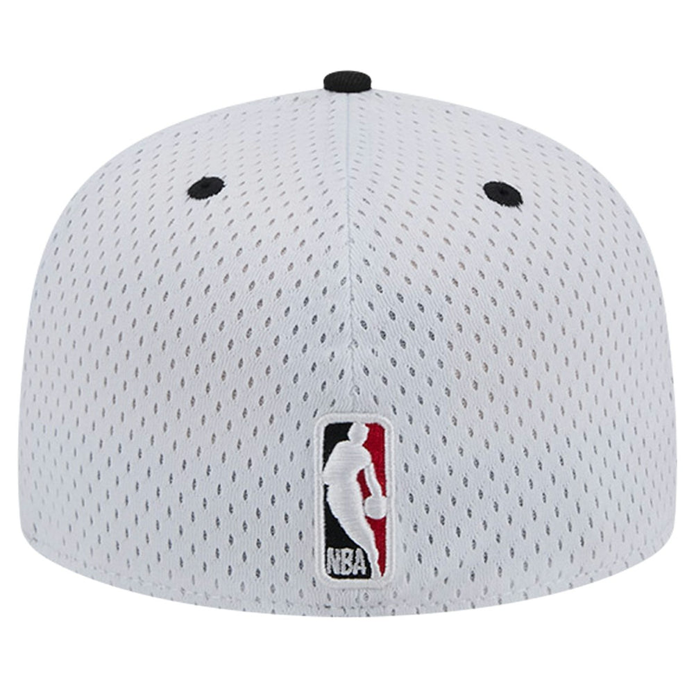 Portland Trail Blazers Throwback 2Tone 59FIFTY Fitted Hat White/Black