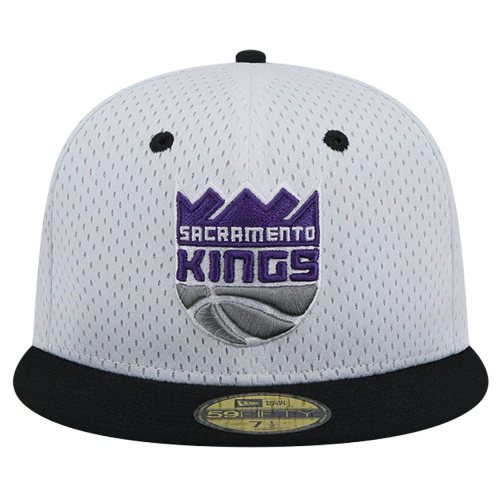 Sacramento Kings Throwback 2Tone 59FIFTY Fitted Hat White/Black