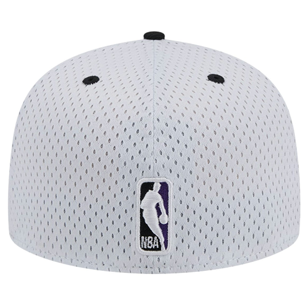 Sacramento Kings Throwback 2Tone 59FIFTY Fitted Hat White/Black