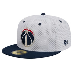 Washington Wizards Throwback 2Tone 59FIFTY Fitted Hat White/Navy