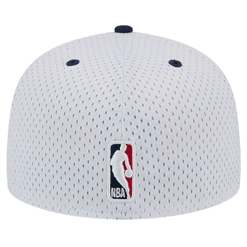 Washington Wizards Throwback 2Tone 59FIFTY Fitted Hat White/Navy
