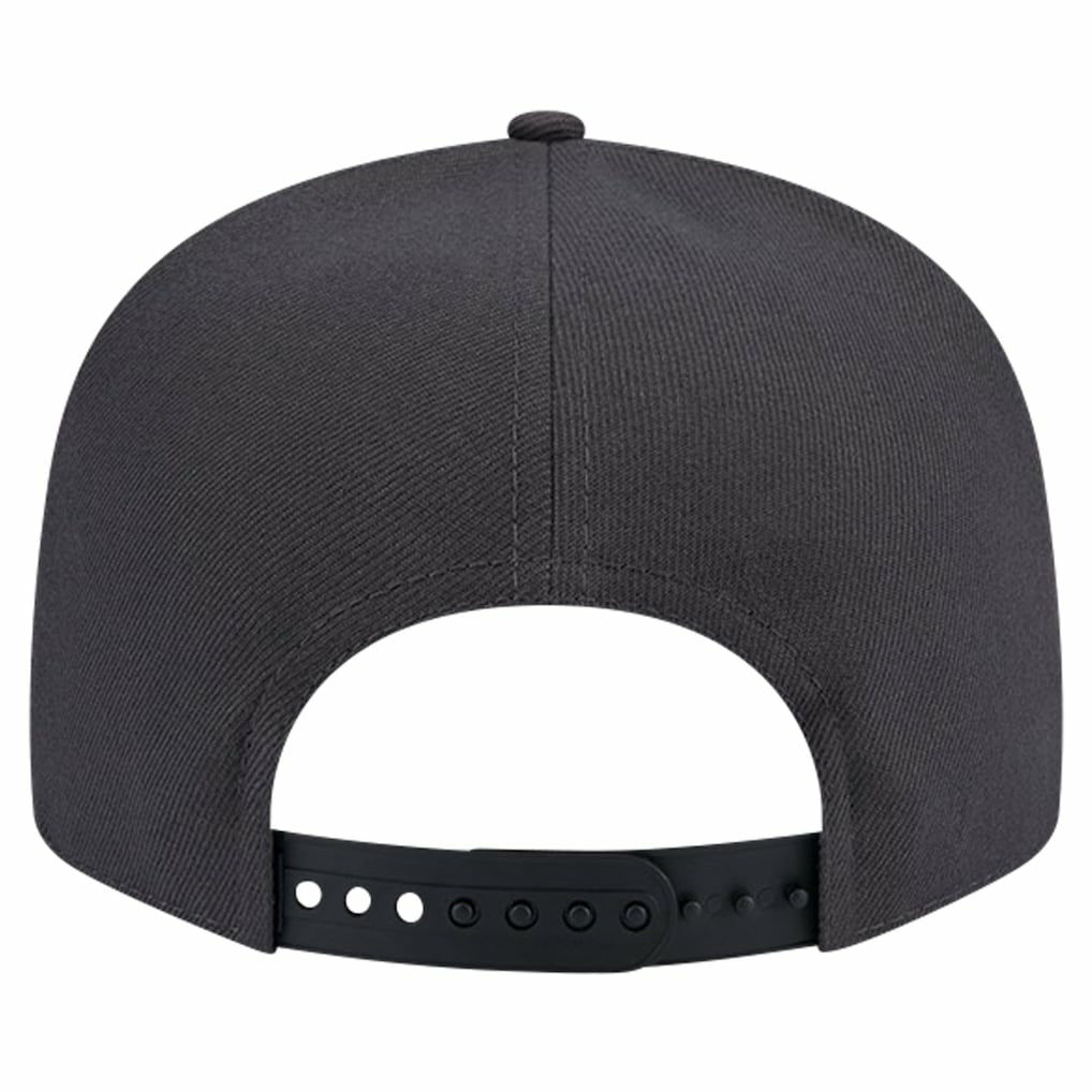 Brooklyn Nets Throwback Gradient Tech Font 9FIFTY Snapback Hat White/Black