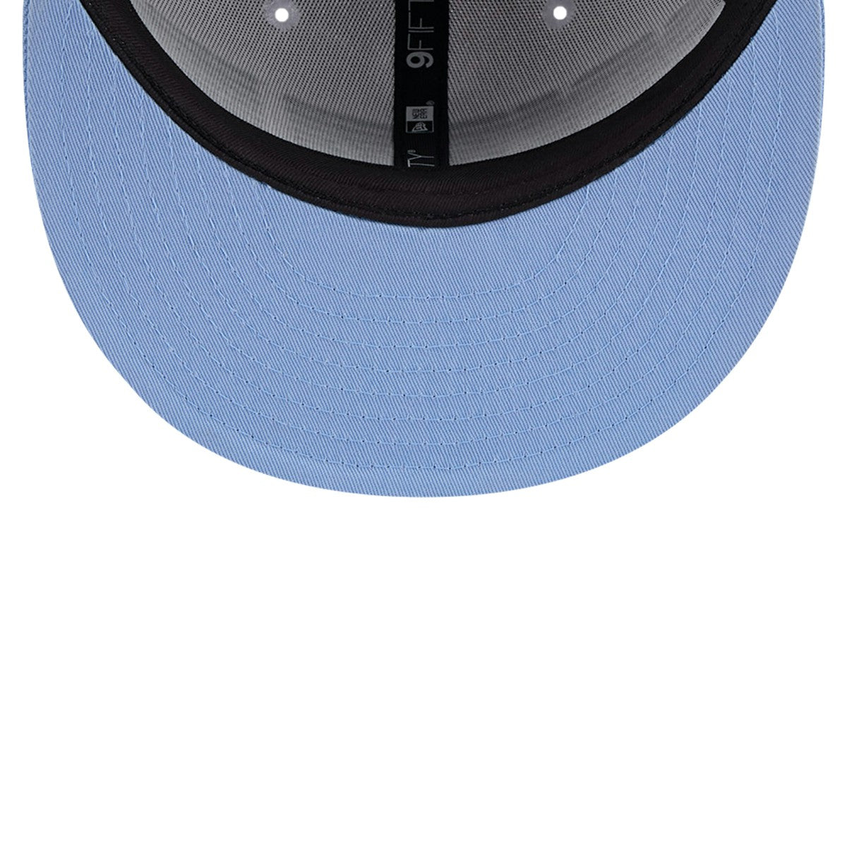 Memphis Grizzlies Throwback Gradient Tech Font 9FIFTY Snapback Hat White/Light Blue