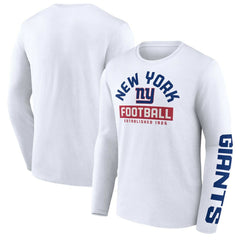 New York Giants Long Sleeve T-Shirt White