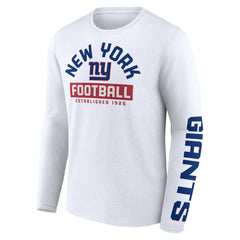 New York Giants Long Sleeve T-Shirt White
