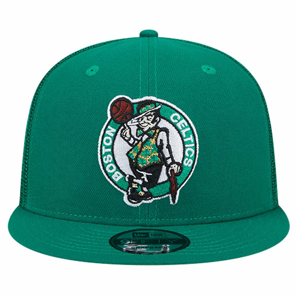 Boston Celtics Meshback 9FIFTY Snapback Hat Kelly Green