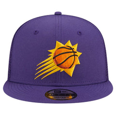 Phoenix Suns Meshback 9FIFTY Snapback Hat Purple