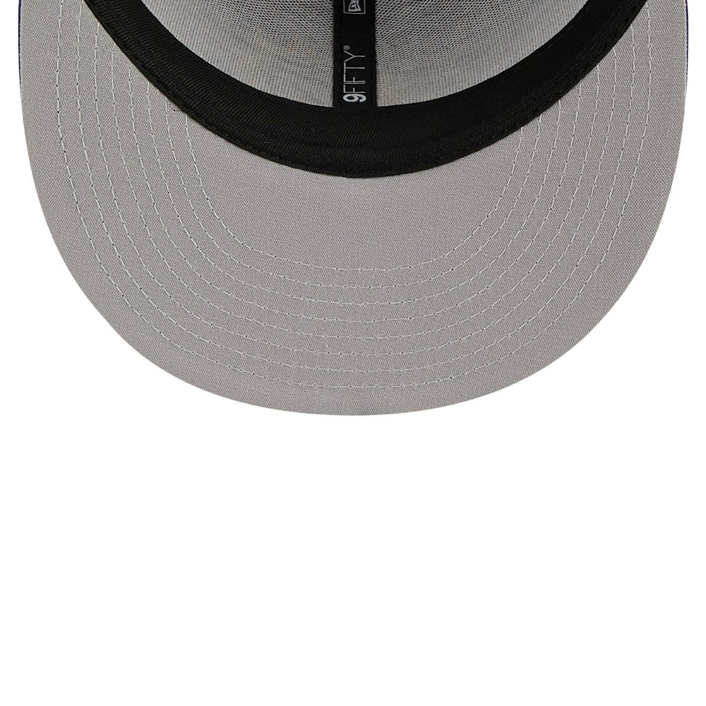 Phoenix Suns Meshback 9FIFTY Snapback Hat Purple