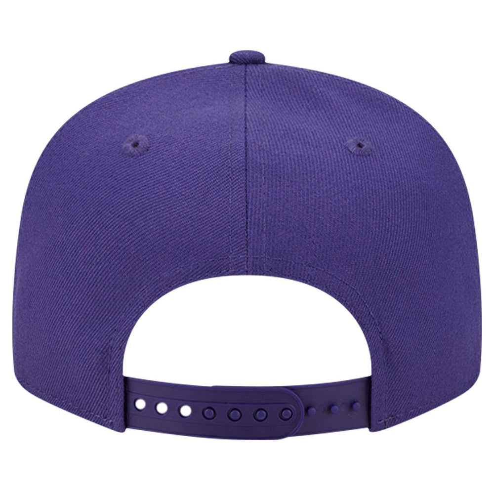 Phoenix Suns Script Side Patch 9FIFTY Snapback Hat Purple