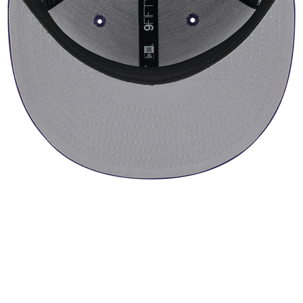Phoenix Suns Script Side Patch 9FIFTY Snapback Hat Purple