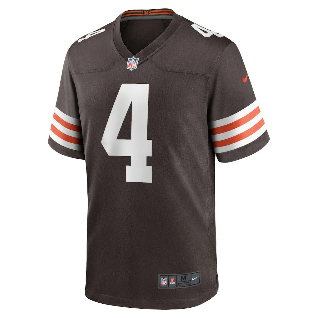 Deshaun Watson Cleveland Browns Game Jersey Brown