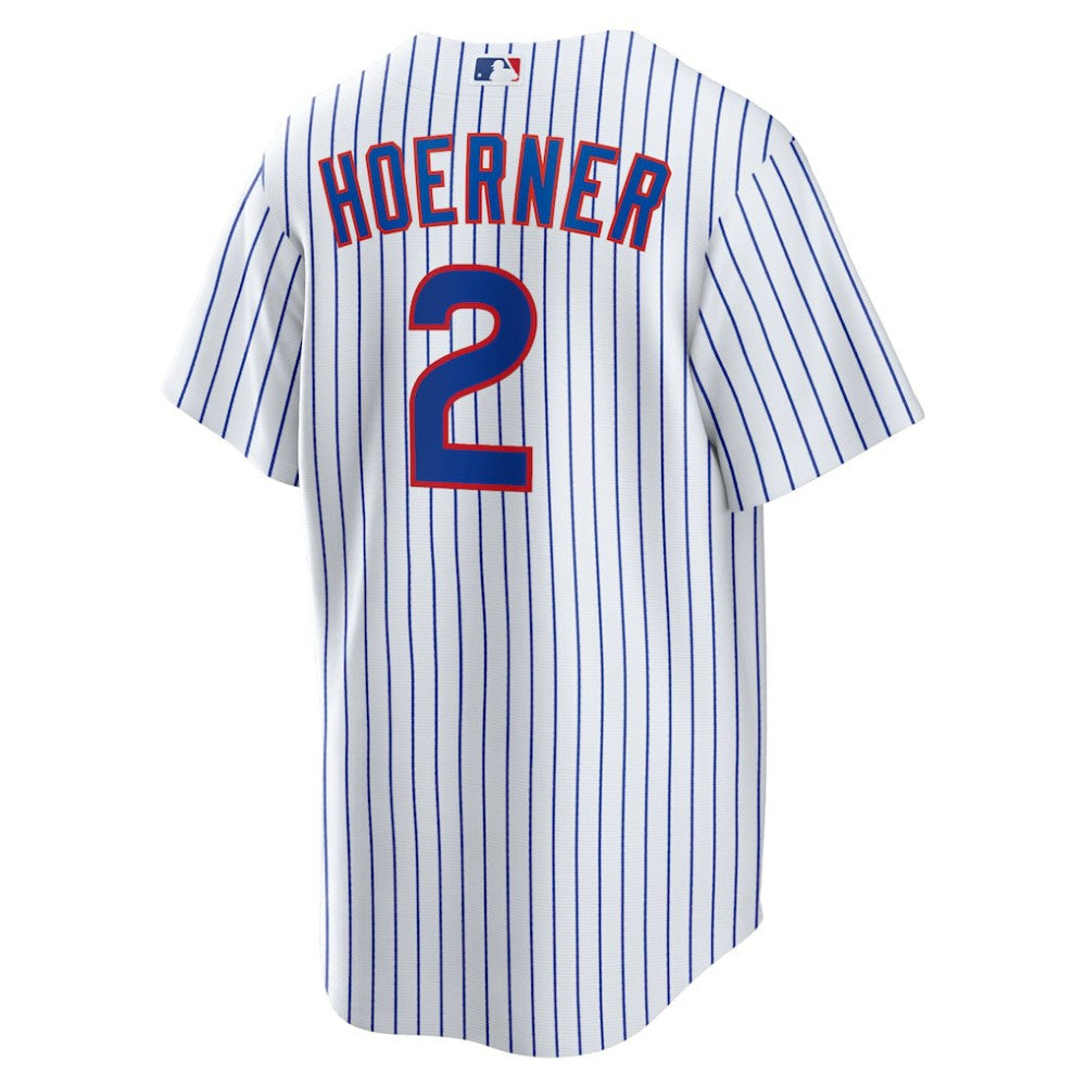 Nico Hoerner Chicago Cubs Nike Replica Player Jersey - White Jerseys