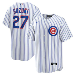 Seiya Suzuki Chicago Cubs Nike Home Replica Jersey - White Jerseys