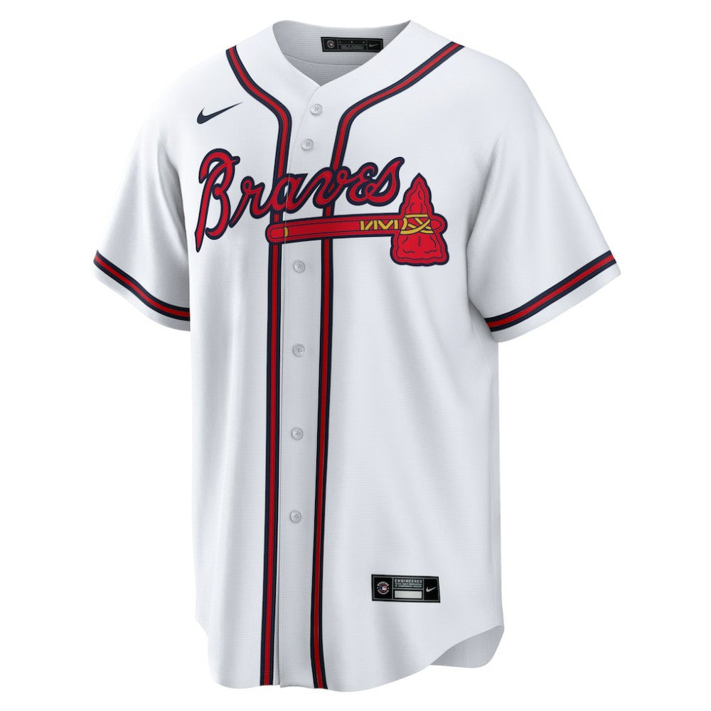 Spencer Strider Atlanta Braves Nike Replica Player Jersey - White Jerseys