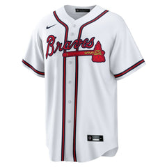 Spencer Strider Atlanta Braves Nike Replica Player Jersey - White Jerseys