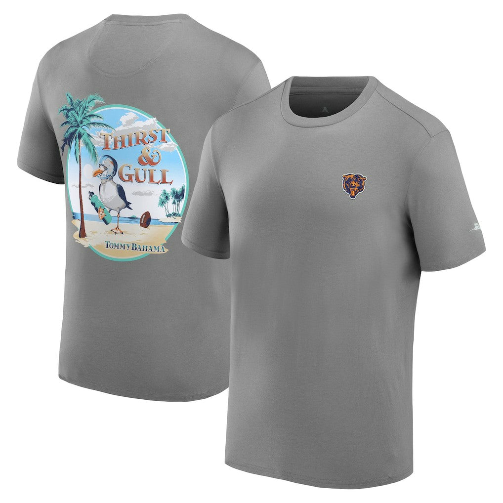 Chicago Bears Thirst & Gull T-Shirt Gray