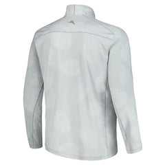 San Francisco 49ers Delray Frond IslandZone Half-Zip Sweatshirt Gray