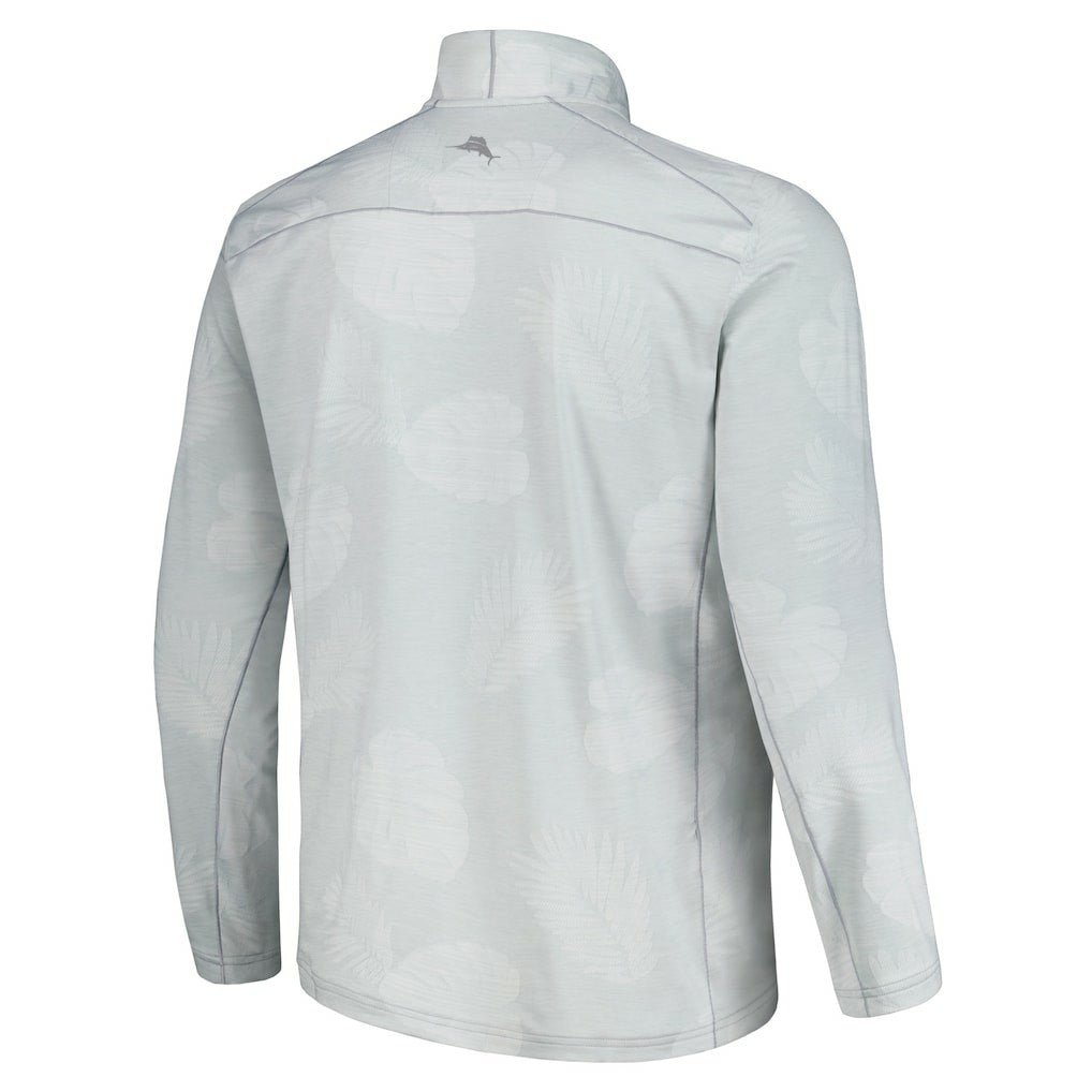 Philadelphia Eagles Delray Frond IslandZone Half-Zip Sweatshirt Gray
