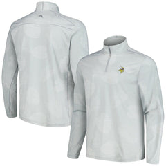 Minnesota Vikings Delray Frond IslandZone Half-Zip Sweatshirt Gray