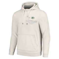 Green Bay Packers Home Game Pullover Hoodie White