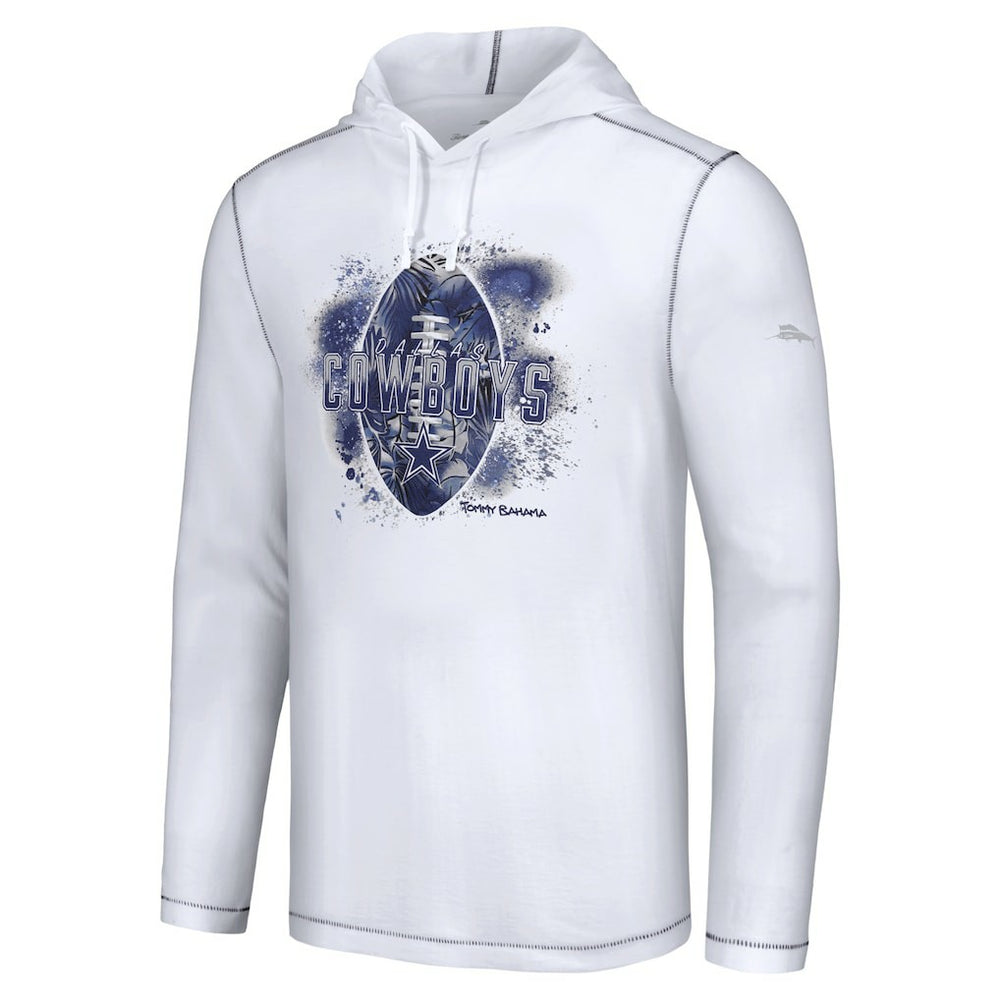 Dallas Cowboys Graffiti Touchdown Pullover Hoodie White