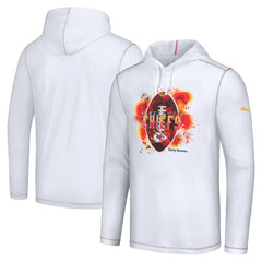 Kansas City Chiefs Graffiti Touchdown Pullover Hoodie White
