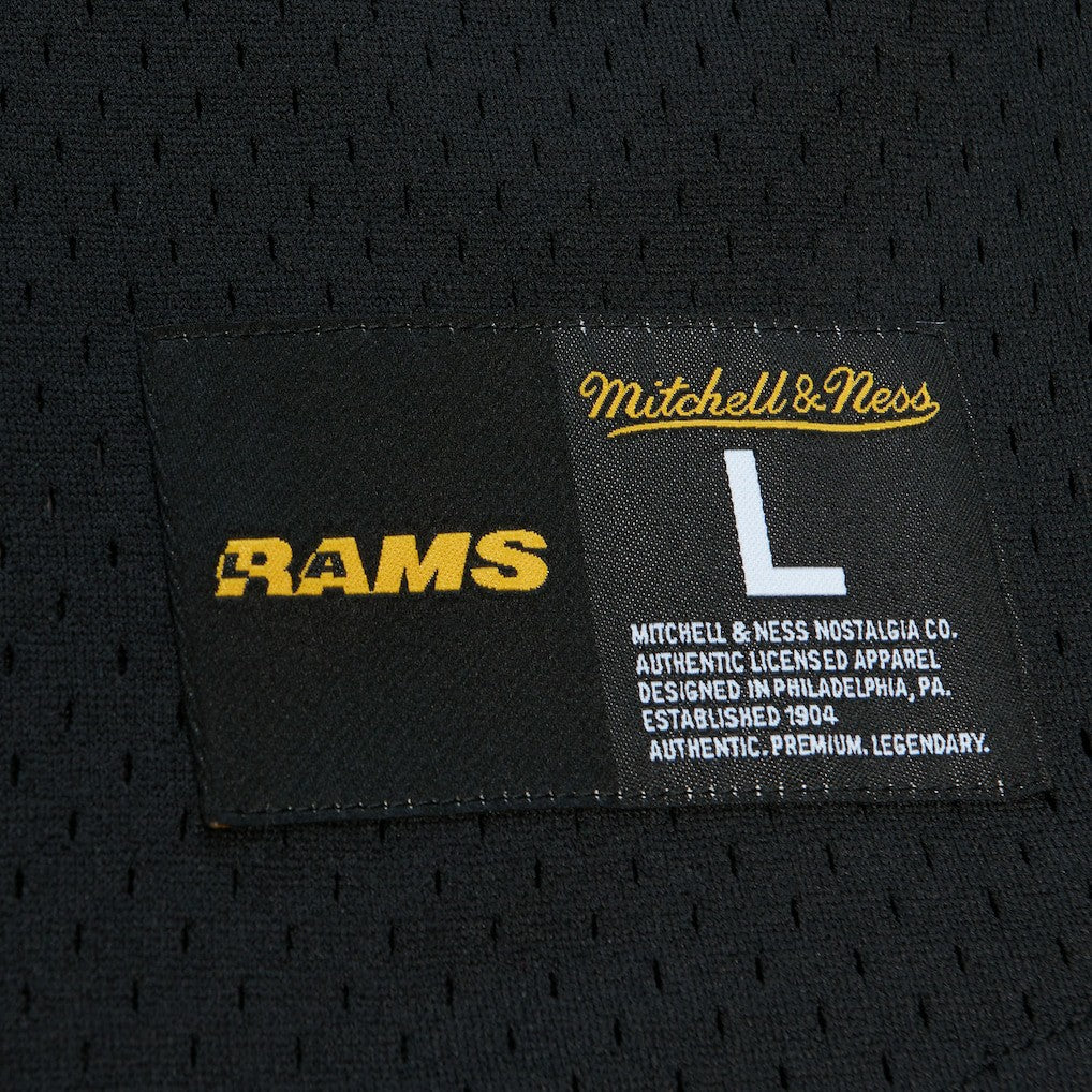 Eric Dickerson Los Angeles Rams Retired Player Name & Number Mesh Top Black