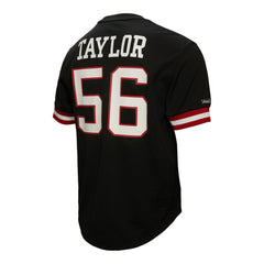 Lawrence Taylor New York Giants Retired Player Name & Number Mesh Top Black