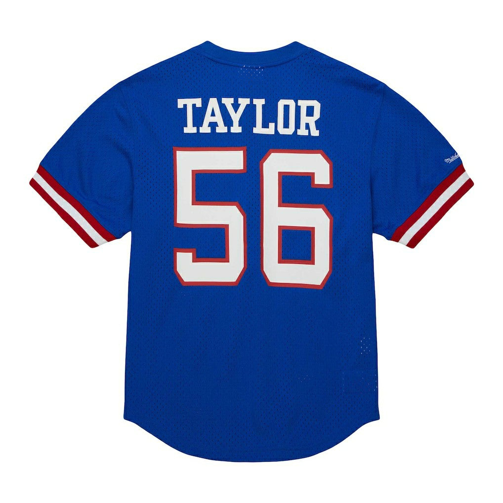 Lawrence Taylor New York Giants Retired Player Name & Number Mesh Top Royal