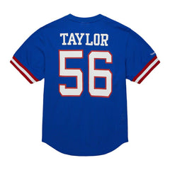 Lawrence Taylor New York Giants Retired Player Name & Number Mesh Top Royal